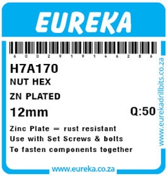 H7A170 - Hex Nut -H7A170_label_T